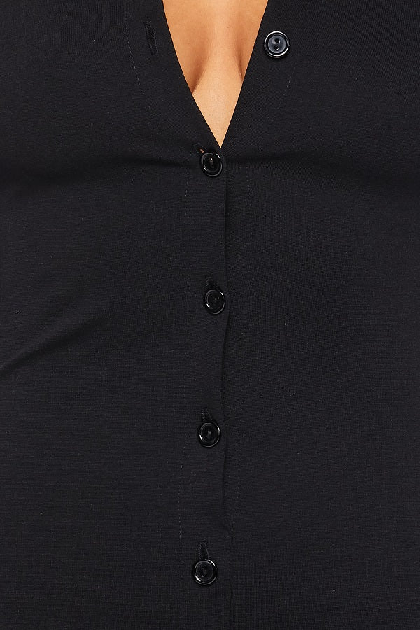 PE-3375 l LONG SLEEVE SHIRT DRESS