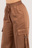 Urban Safari High-Waisted Brown Utility Pants
