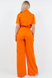 Sun-Kissed Utility Jumpsuit: A Chic Blend of Comfort and Style